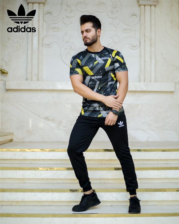 ست تیشرت و شلوار مردانه  adidas مدل ORIGINAL 131